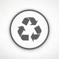 Recyclable PVC badge